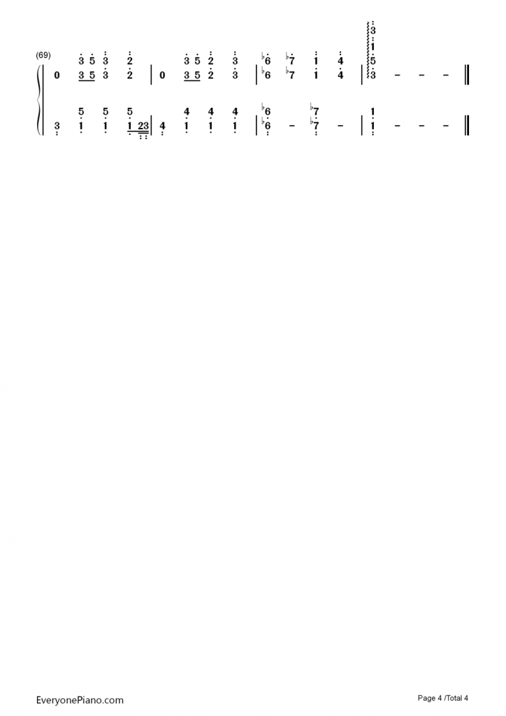 裹着心的光 钢琴数字简谱 双手-林俊杰