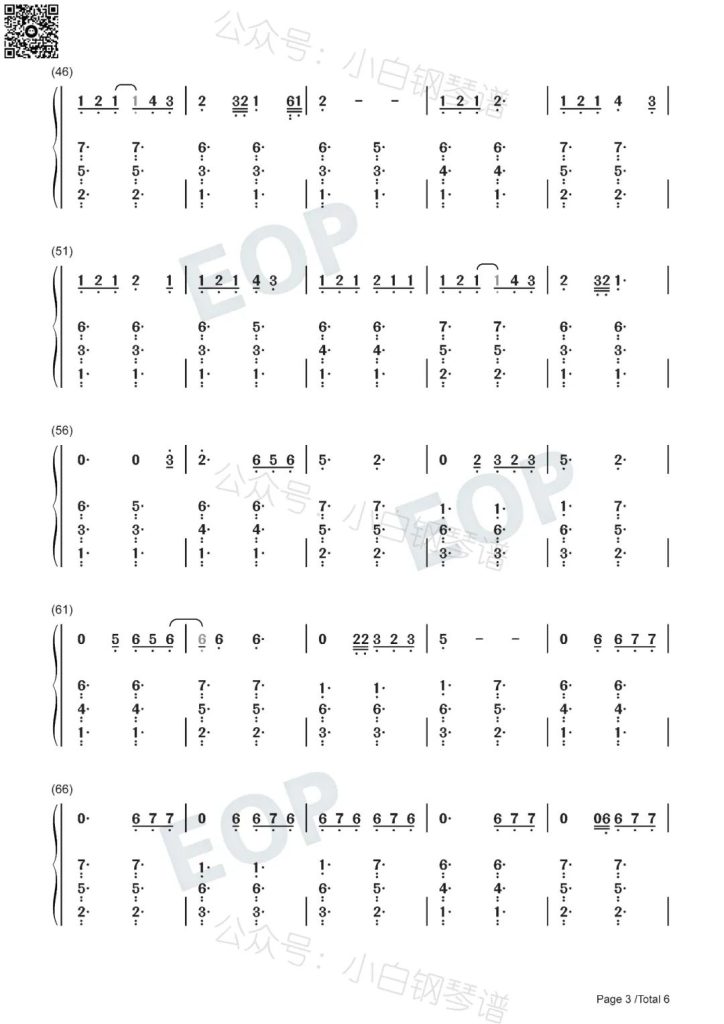 Chemtrails Over The Country Club 钢琴简谱 数字双手- Lana Del Rey